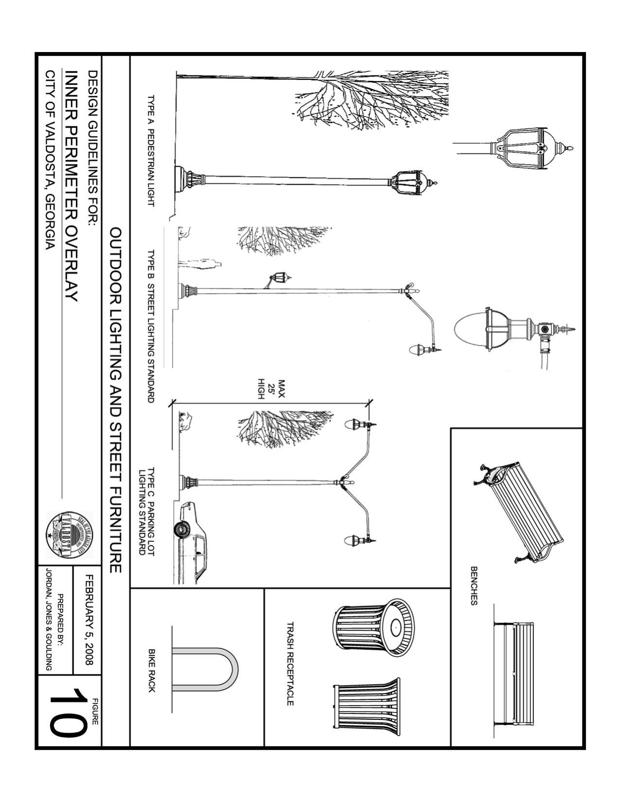 Outdoor Lighting and Street Furniture